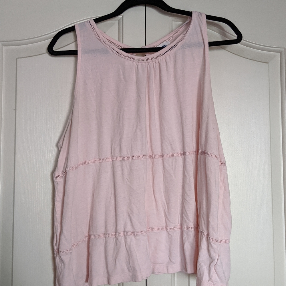 Old Navy Light Pink Tank Top